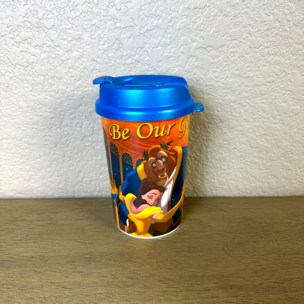 Disney Beauty and‎ the Beast Blue and Orange Thermos